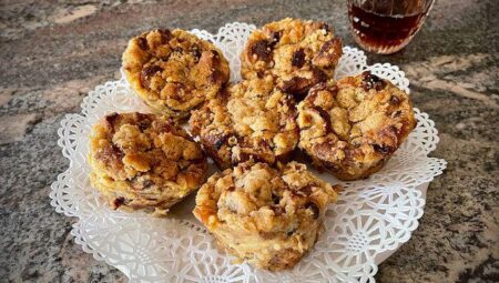 Cinnamon-Raisin French Toast Muffins