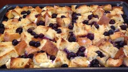 Blueberry Strata